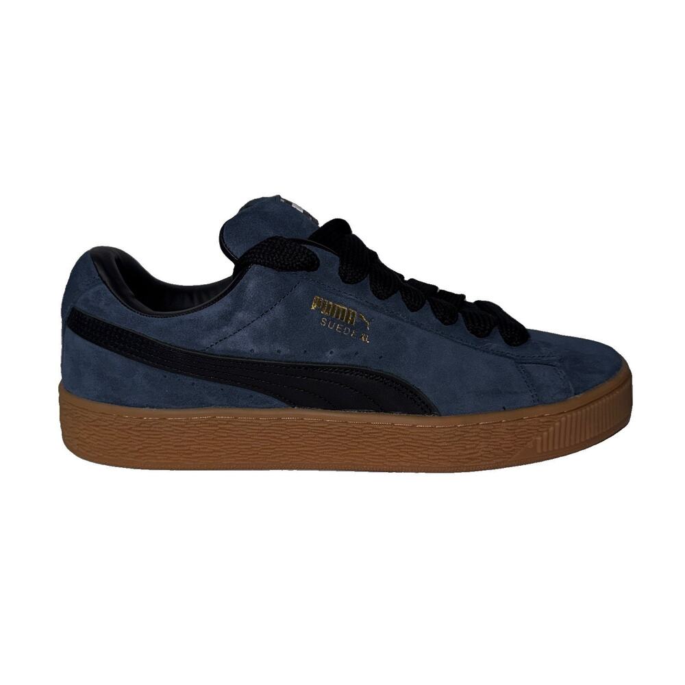 Puma Navy Suede XL Navy Gum Bottoms 395205-32 Mens Size 13 Sneakers